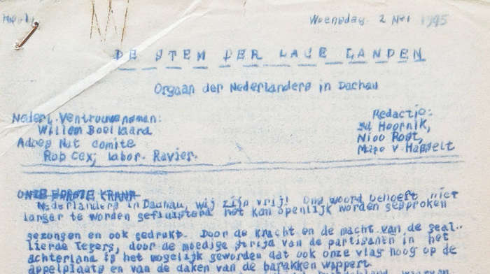 Stem der Lage Landen 2 mei 1945