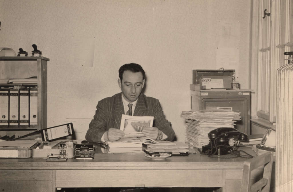 1955 beim Joint in Frankfurt